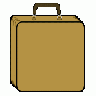 Little Tan Suitcase Jona  Transport