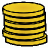 Gold Coins In A Stack Jo 01 Symbol