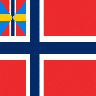 Norwegian Union Flag Fed 01 Symbol