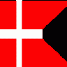 Dannebrog Split Symbol