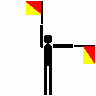 Semaphore Juliet Symbol