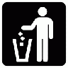 Aiga Litter Disposal1 Symbol title=