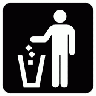 Aiga Litter Disposal1 Symbol