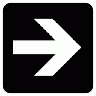 Aiga Right Arrow1 Symbol