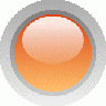 Led Circle Orange Symbol