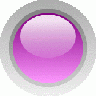 Led Circle Purple Symbol