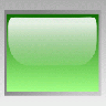 Led Rectangular H Green Symbol