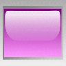 Led Rectangular H Purple Symbol