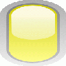 Led Rounded V Yellow Symbol