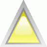 Led Triangular 1 Yellow Symbol