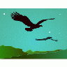 Logo Animals Birds 027 Animated