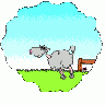 Logo Animals Sheep 001 Animated