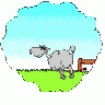 Logo Animals Sheep 005 Animated